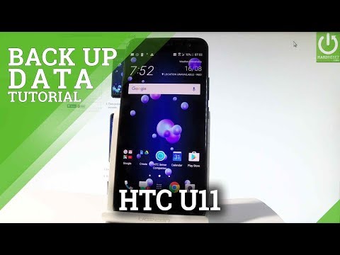 Back Up Data in HTC U11 - Enable Google Backup