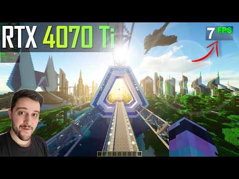 Destroying the RTX 4070 Ti in MINECRAFT with Shaders!