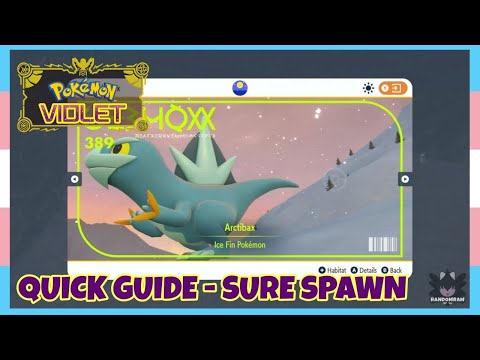 *Fixed Spawn* Where To Catch Arctibax In Pokemon Scarlet & Violet | Location Quick Guide