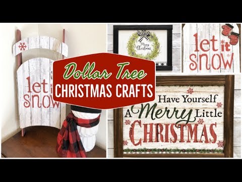 3 EASY DOLLAR TREE CHRISTMAS DIYS Video