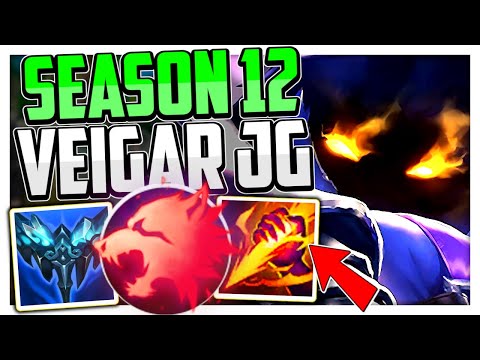 How to Play Veigar JUNGLE & CARRY for Beginners Season 12 + Best Buld/Runes League of Legends