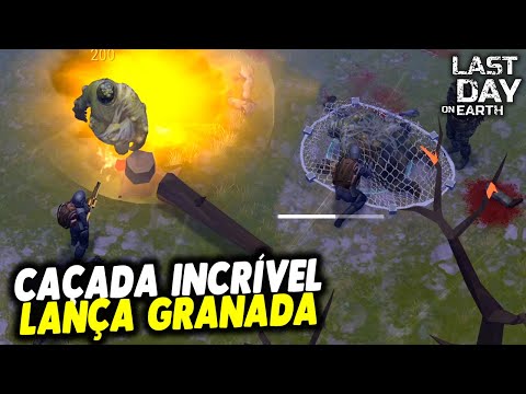 CAÇADA INCRÍVEL COM LANÇA GRANADA - Last Day On Earth