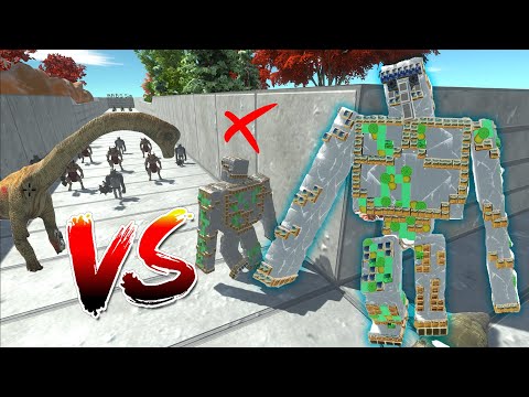 Iron Golem Unit Vs EVERY STRONG UNITS - Animal Revolt Battle Simulator