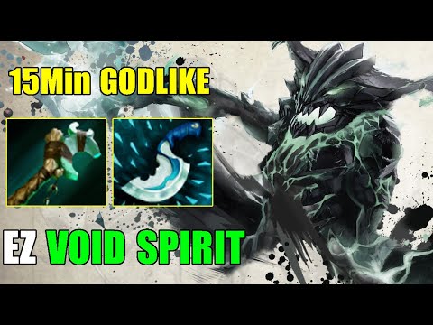 How To [Outworld Devourer] Destroyed Void Spirit Mid 15Min GODLIKE 25Min Call GG (FullGame 7.24)