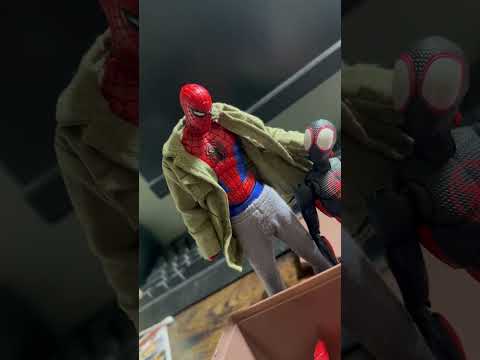 Sentinel Peter B Parker #fypage #actionfigures #marvel #spiderman #figure #rip #peterparker #sad