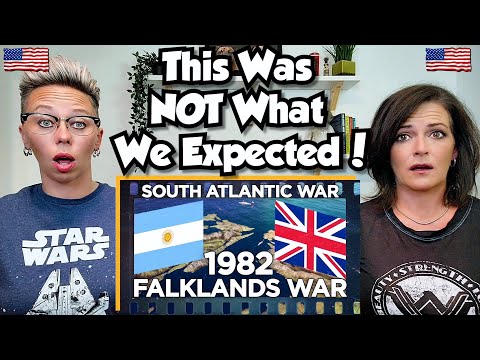 American Couple Reacts: The Falklands War! UK & Argentina, Overview! FIRST TIME REACTION!