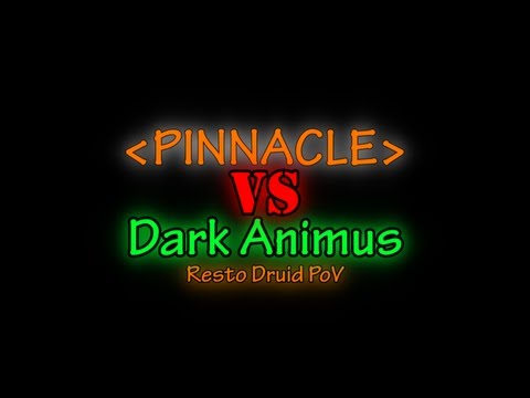 Pinnacle vs. Dark Animus 10N (Resto Druid PoV)