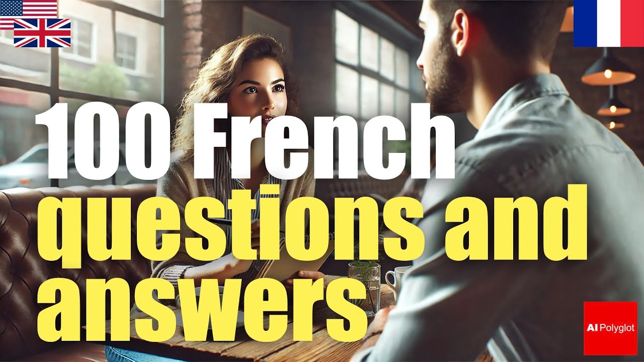 100 French questions and answers | Passive listening | with hiragana episode artwork