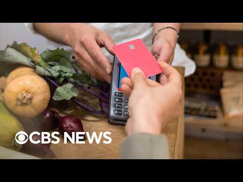 More Americans buying groceries on credit