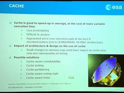 Schedulability of Spacecraft Flight Software, Marek Prochazka and Jorge Lopez Trescastro, ESA
