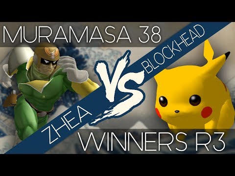 Muramasa 38 - Zhea (Falcon) vs Blockhead (Pikachu) - WR3