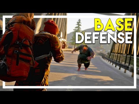 State of Decay 2 Gameplay Walkthrough - Part 4: ZOMBIE HORDE ATTACKS MY BASE!