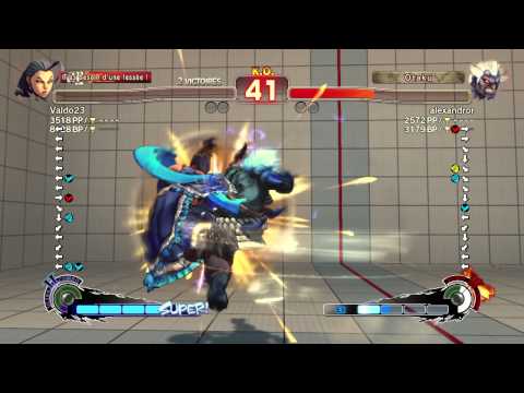 Valdo23 ( Rose ) Vs. alexandror ( Oni )  USFIV - HD 720p