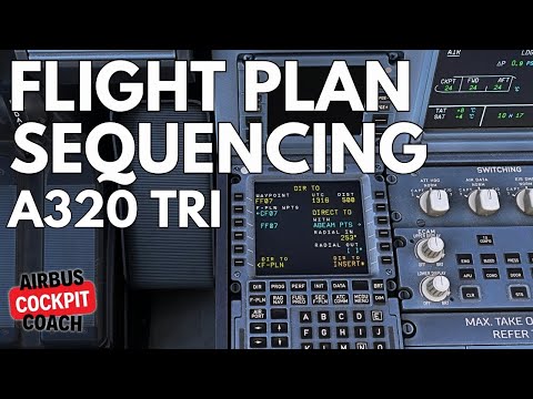 How to Sequence a Flight Plan in the A320 MCDU | Real Airbus Pilot Tutorial