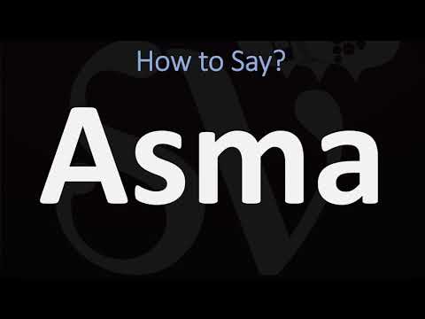 How to Pronounce Asma? (CORRECTLY)