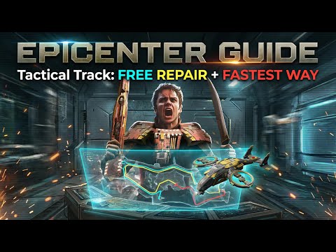 WAR COMMANDER | EVENT EPICENTER TACTICAL TRACK FREE REPAIR ON MAP FASTEST WAY UNDER 6 MINS | KT TEAM