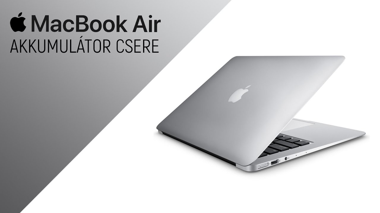 Apple MacBook Air 13 2013 Akkumulátor csere