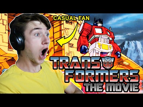 CASUAL transformers fan watches *THE TRANSFORMERS: THE MOVIE (1986)* for the FIRST time!!
