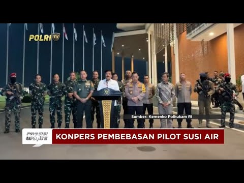 PRESISI UPDATE : KONPERS KEMENKO POLHUKAM PILOT SUSI AIR 21/09/2024