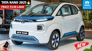 TATA दिवाली धमाका कल होगी Launch New-Gen NANO🇮🇳|| 2025 TATA NANO EV🔥|| ₹2.17 Lakh Diwali Price Offer