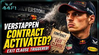 CONTRACT CLAUSE COULD FORCE VERSTAPPEN OUT OF RED BULL! | FORMULA 1