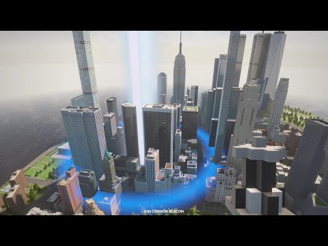 City vs Ion cannon- Destruction physics