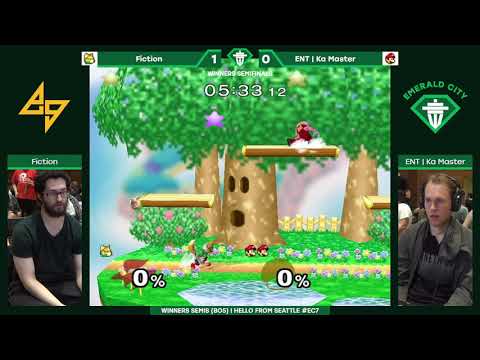 EC7: Winners Semis — Fiction (Fox) vs. ENT | Ka Master (Luigi) — SSBM