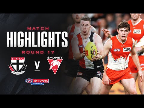 St Kilda v Sydney Swans Highlights | Round 17, 2024 | AFL