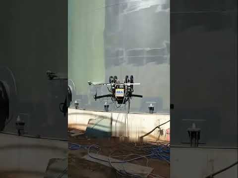 Robot AKA — Pintura automatizada de tanques