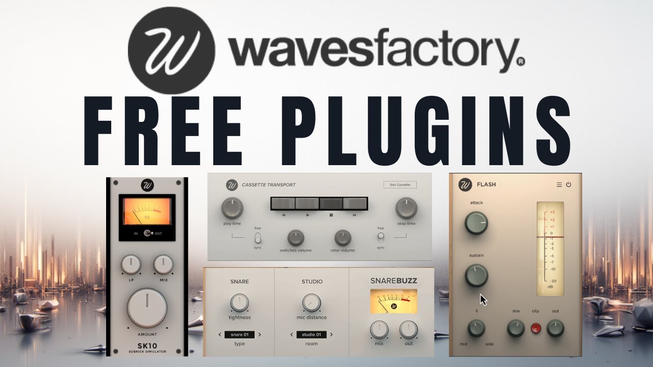 Hidden Gems: 4 FREE Wavesfactory Plugins Every Producer Needs RIGHT NOW
