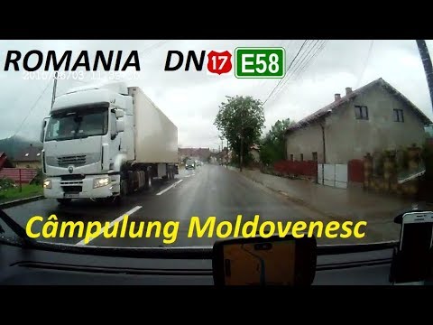 DN17 E58 Câmpulung Moldovenesc RO
