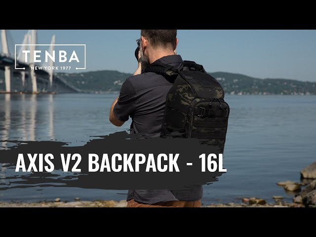 Vidéo TENBA AXIS V2 16L Sac à dos Multicam Noir