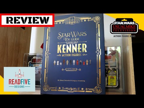 STAR WARS TOY GUIDE KENNER ACTION FIGURES 1977-1985 READFIVE DESIGNS BOOK REVIEW!