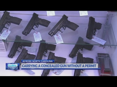 NC lawmakers consider allowing people to carry...