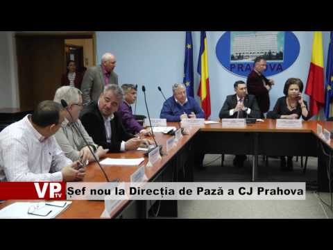 Șef nou la Direcția de Pază a CJ Prahova