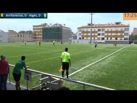 2017-06-15 - Jogo 1 - Arrifanense, 1 - Algés, 0 - Jogo