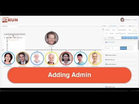 BizRun - Concessão de privilégios de administrador