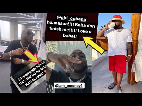Davido Get 1000000 Each From Emoney, Obi Cubana, Phyno, Flavour & Others As He Raise 100Million