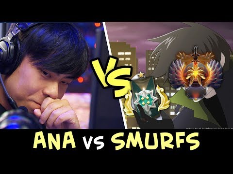When Ana meets Chinese Smurfs party — goes full serious