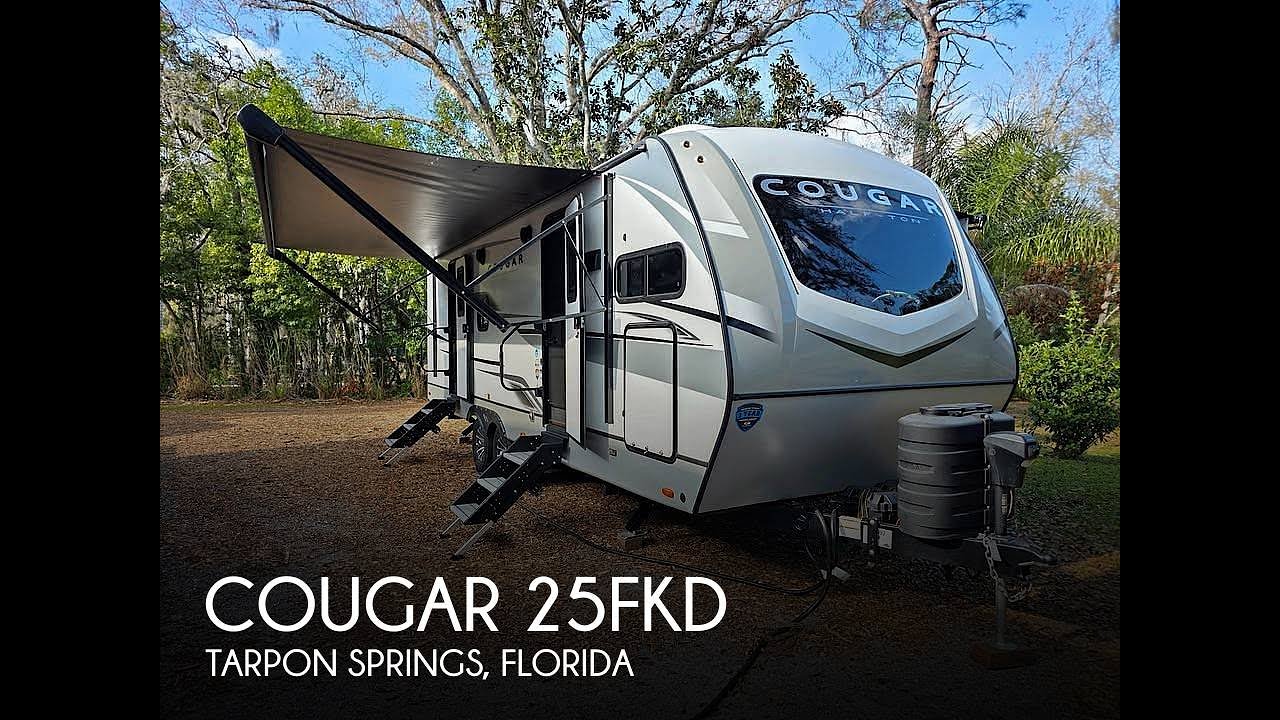 A photo of this 2025 Keystone Cougar 25FKDWE