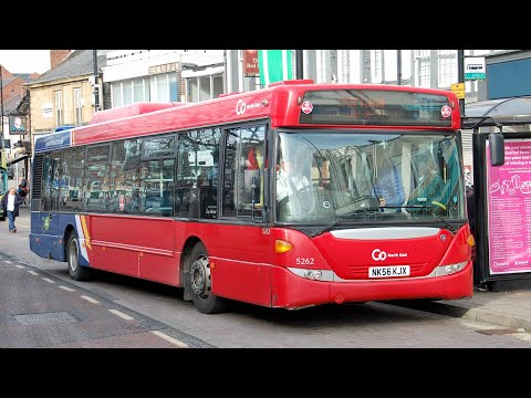 Nice Scania: Go North East 5262 (NK56KJX) Scania CN230UB/Scania Omnicity