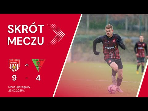 SPARING: Góral Górno 9:4 Zenit Chmielnik (25.02.2025 r.) - SKRÓT MECZU