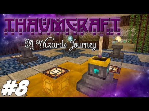 Thaumcraft 4.2 (1.7.10) - A Wizards Journey - Wand Recharge Pedestal And Infernal Furnace #8