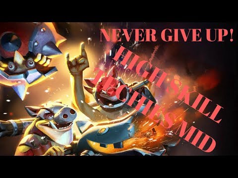 Techies Mid vs. SF full VOD |High Skill| KDA: 9-9-19