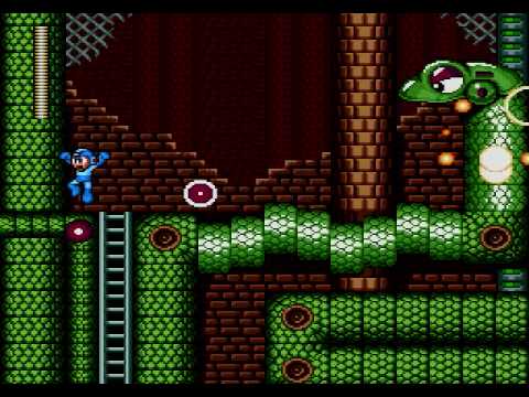 Mega Man: The Wily Wars- Snake Mans Stage
