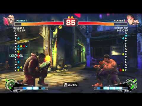 - R - [Balrog] vs Ryukichikun [Ryu] SSF4 Japanese Online Ranked Matches - TRUE-HD