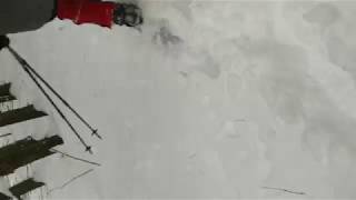 preview picture of video 'A sort of ski & hike in Rarau, Bucovina, Romania'