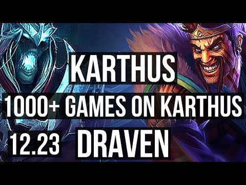 KARTHUS & Nami vs DRAVEN & Rakan (ADC) | 1000+ games, 6/3/13 | EUW Master | 12.23