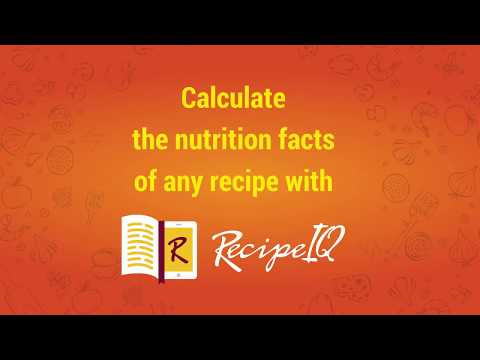 RecipeIQ: Recipe Organizer Video