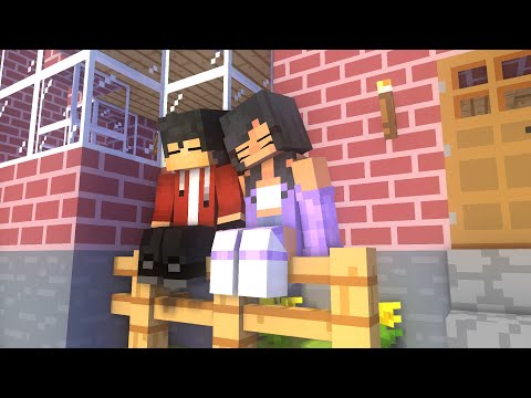APHMAU AND AARON LOVE STORY COUPLE DANCE MEME - MINECRAFT ANIMATION #shorts